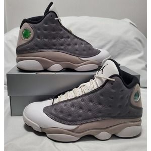 Air Jordan 13 Retro Atmosphere Grey Black White 414571 016 w/ Box Sz 8.5